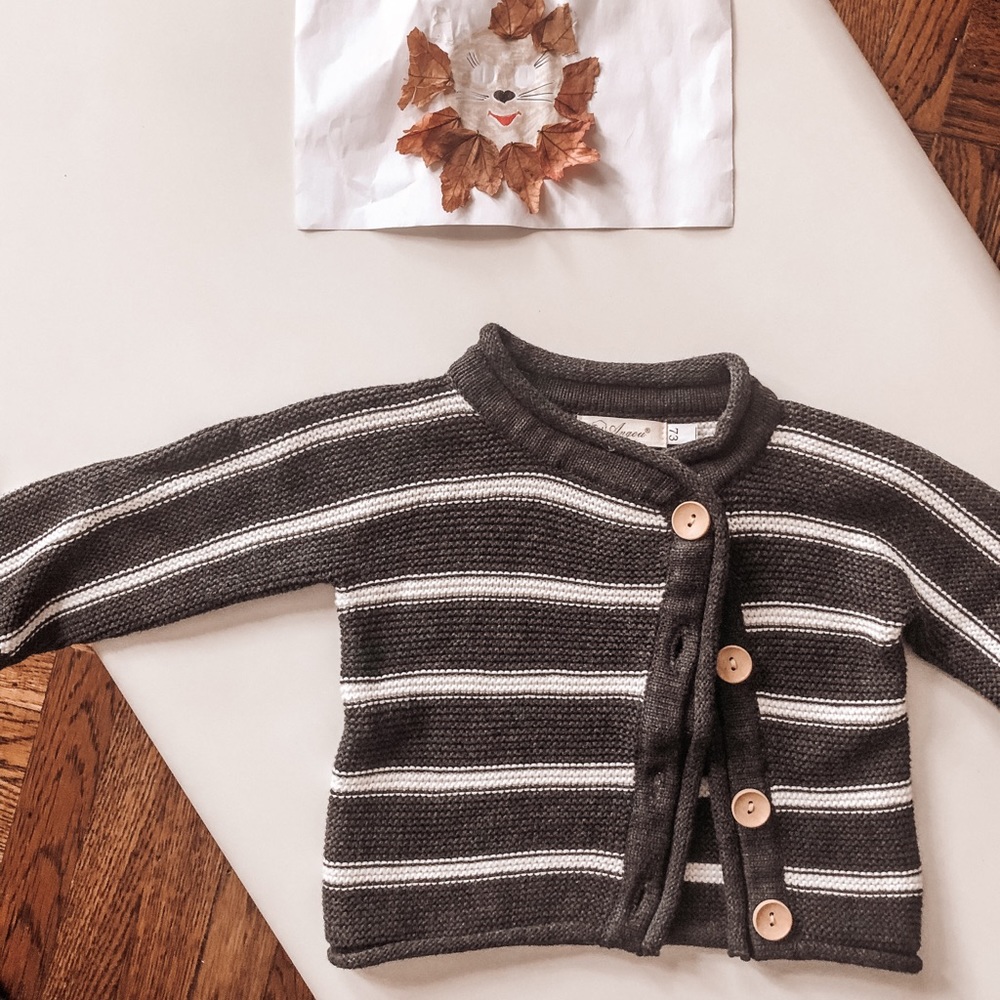 Striped knit Sweater